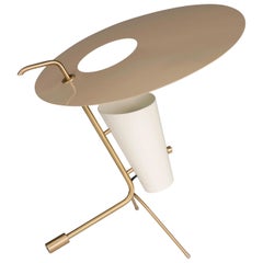 Pierre Guariche G24 Table Lamp in Sand and White for Sammode Studio