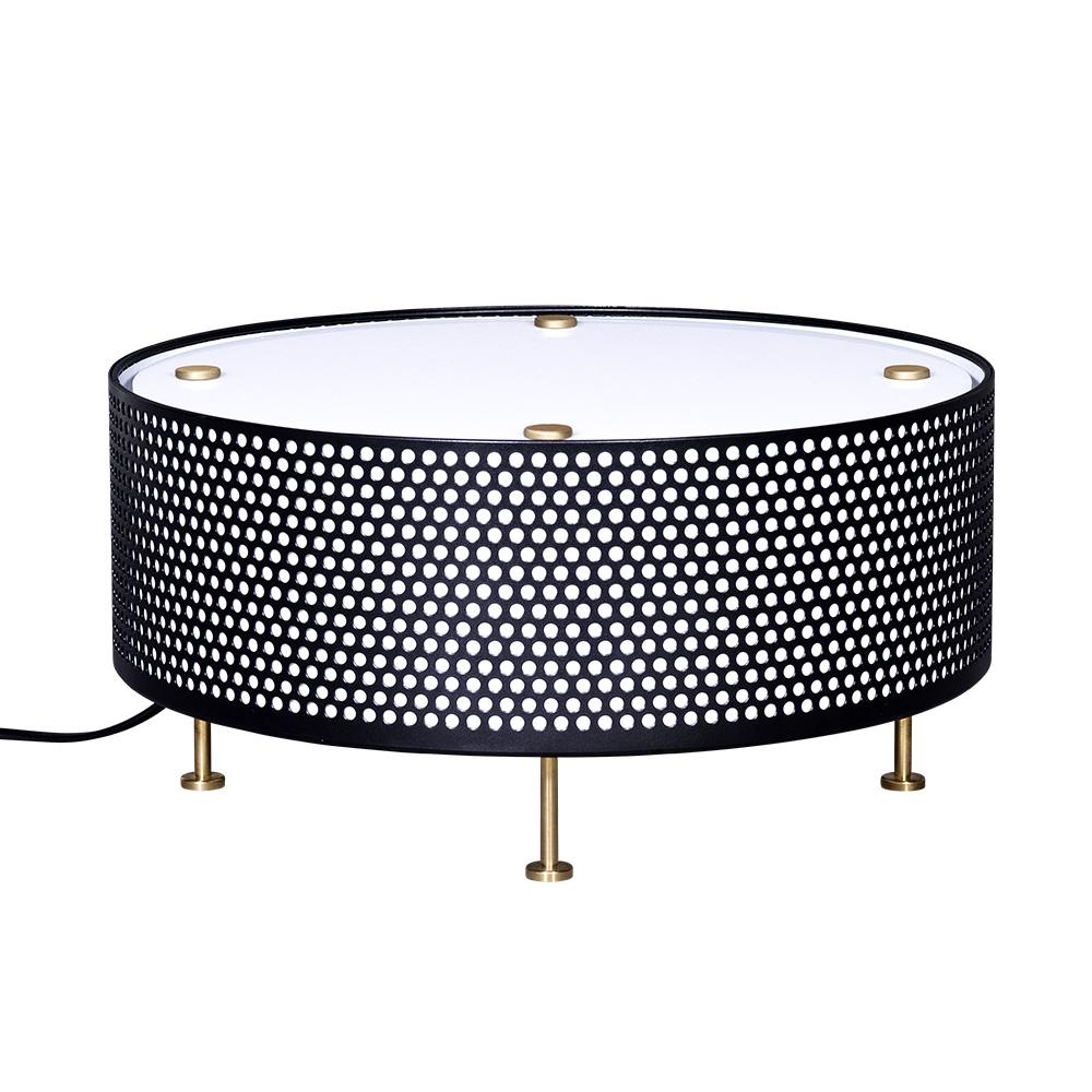 Brass Pierre Guariche 'G50' Table Lamp for Sammode Studio in White For Sale