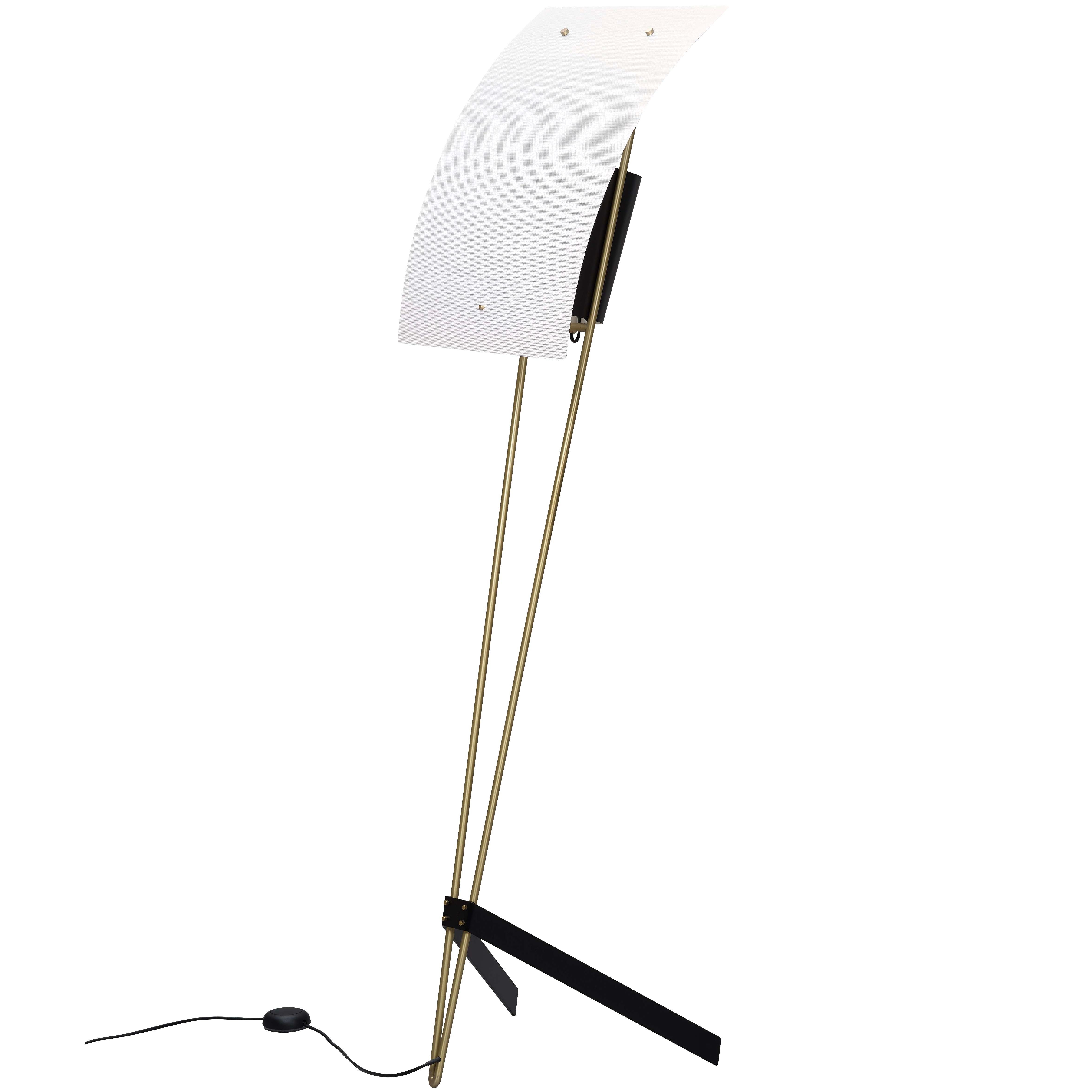 Pierre Guariche Kite Floor Lamp in White for Sammode Studio For Sale 10