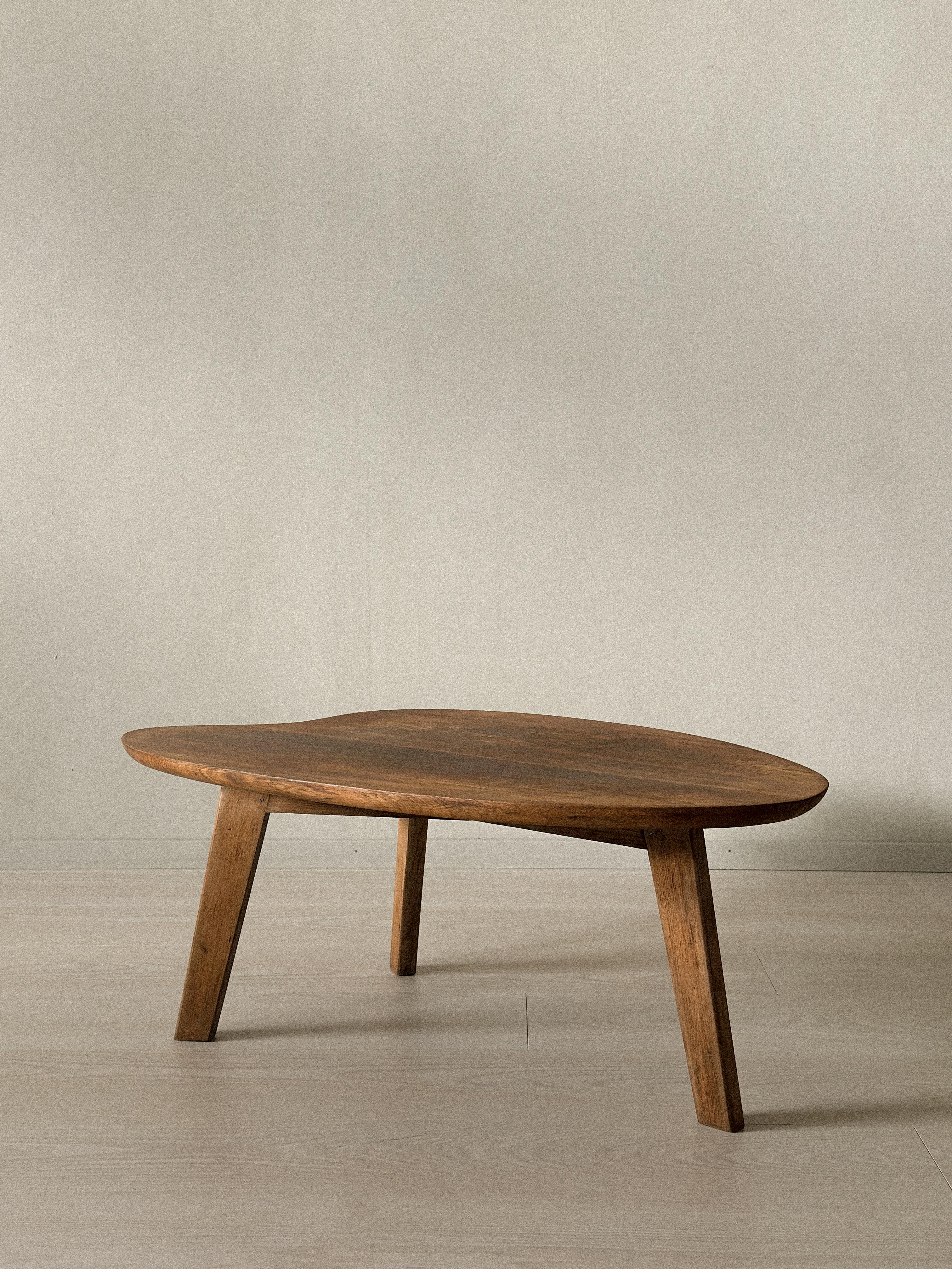 Pierre Guariche, Mesa baja de centro o auxiliar, Galerie MAI, Francia, c. 1950 en venta 2