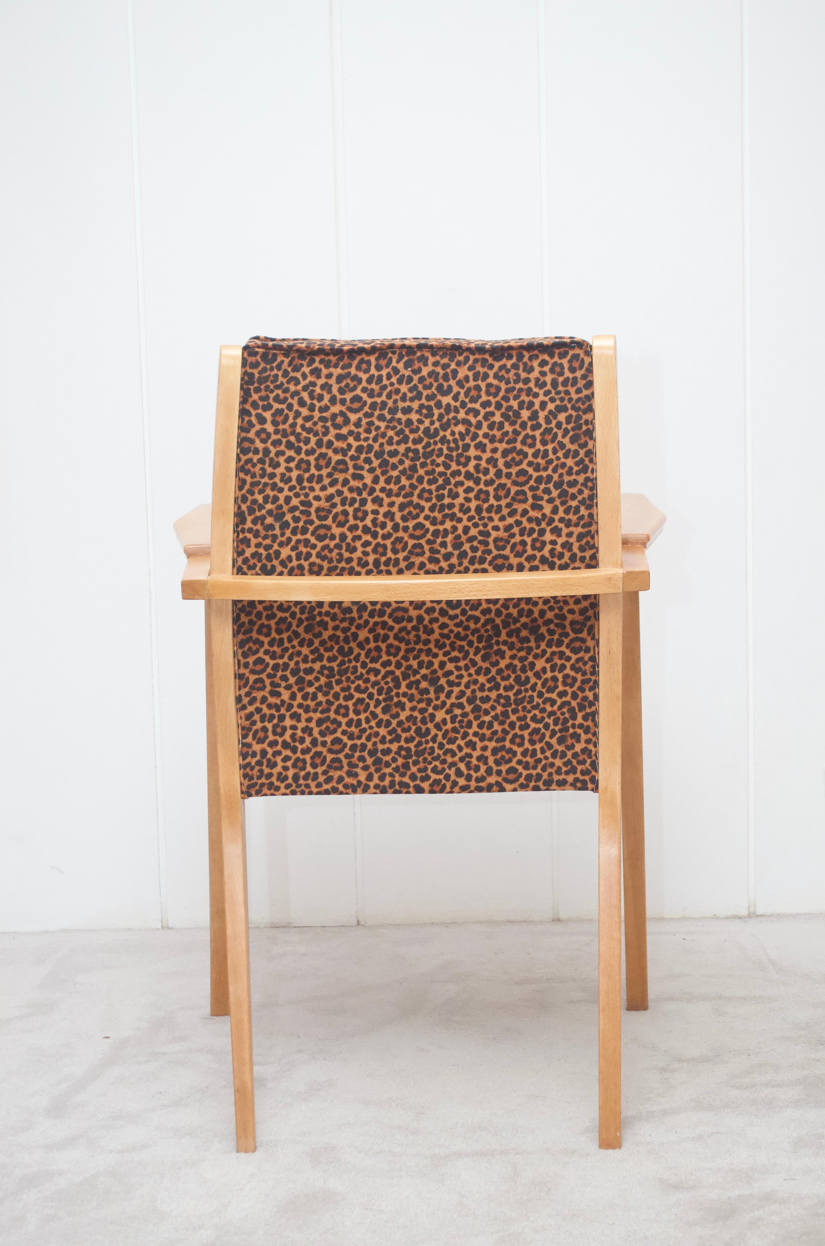Francese Pierre Guariche - Poltrone in Oak Light, modello FS104 - Francia, 1950 in vendita