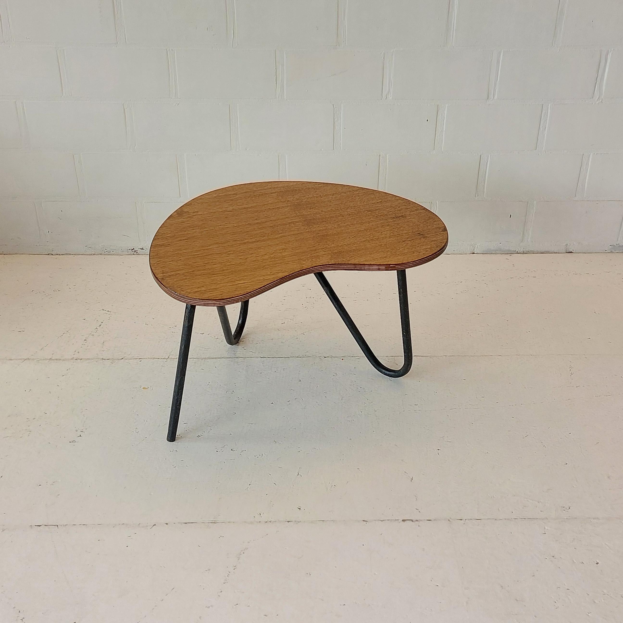 Modern Pierre Guariche Prefacto Side Table for Trefac Meurop, circa 1950s, France For Sale