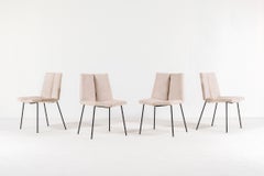 Pierre Guariche, Set di quattro sedie "4 facce" per Les Huchers-Minvieille, 1959