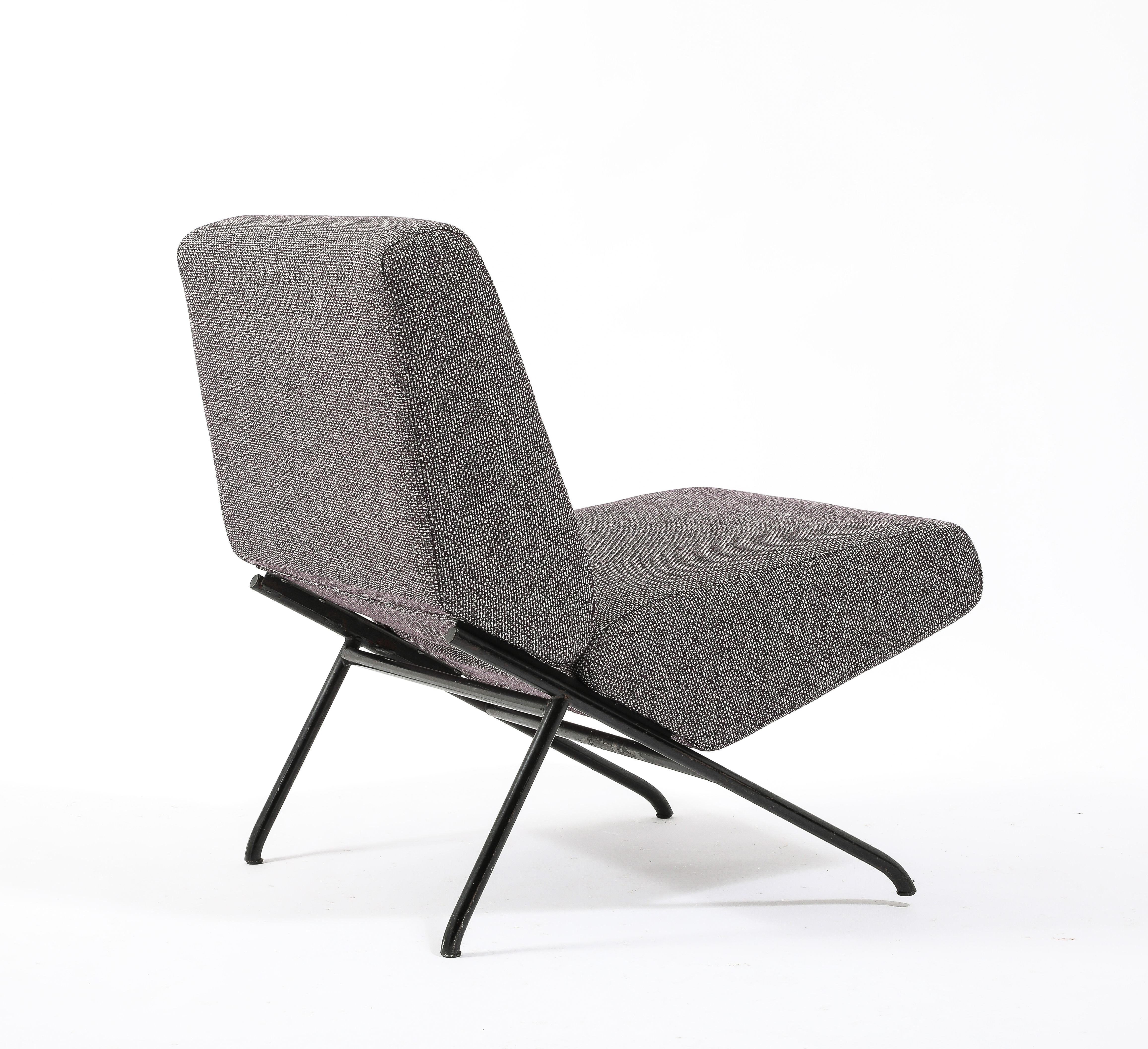 Pierre Guariche SG10 Slipper Chairs SG10, France 1960's For Sale 3