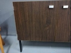 Pierre Guariche Sideboard in Exotic Wood Veneer Meurop Edition, 1960