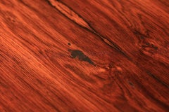 Pierre Guariche-style desk in wood with X-shaped base, 1960s