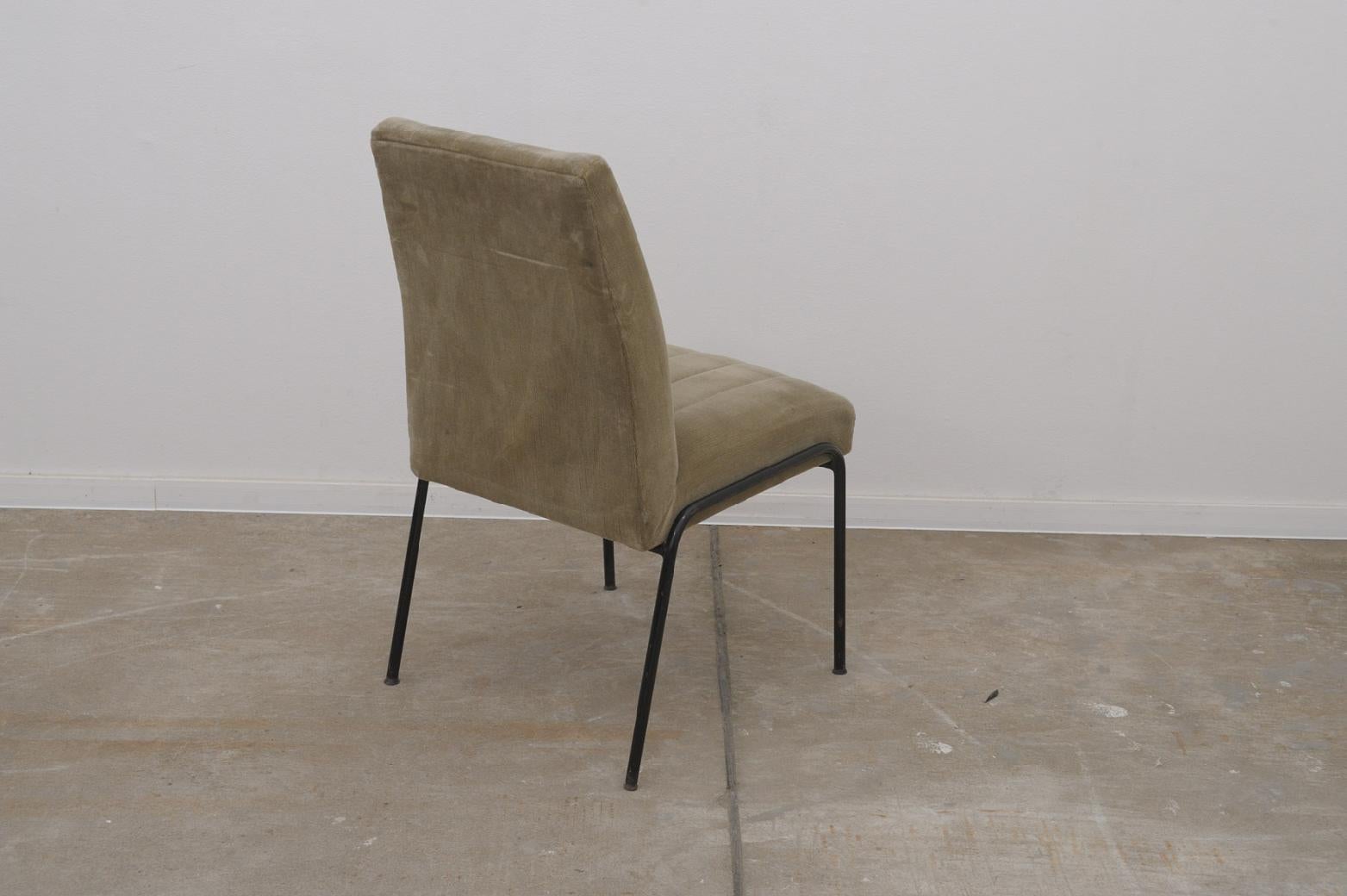 Esszimmerstühle im Stil von Pierre Guariche, 1960er Jahre, Mitteleuropa, 4er-Set im Angebot 4