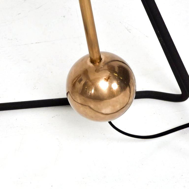 Brass Pierre Guariche Style Floor Lamp