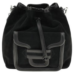 Pierre Hardy Alpha Bucket Bag — Black