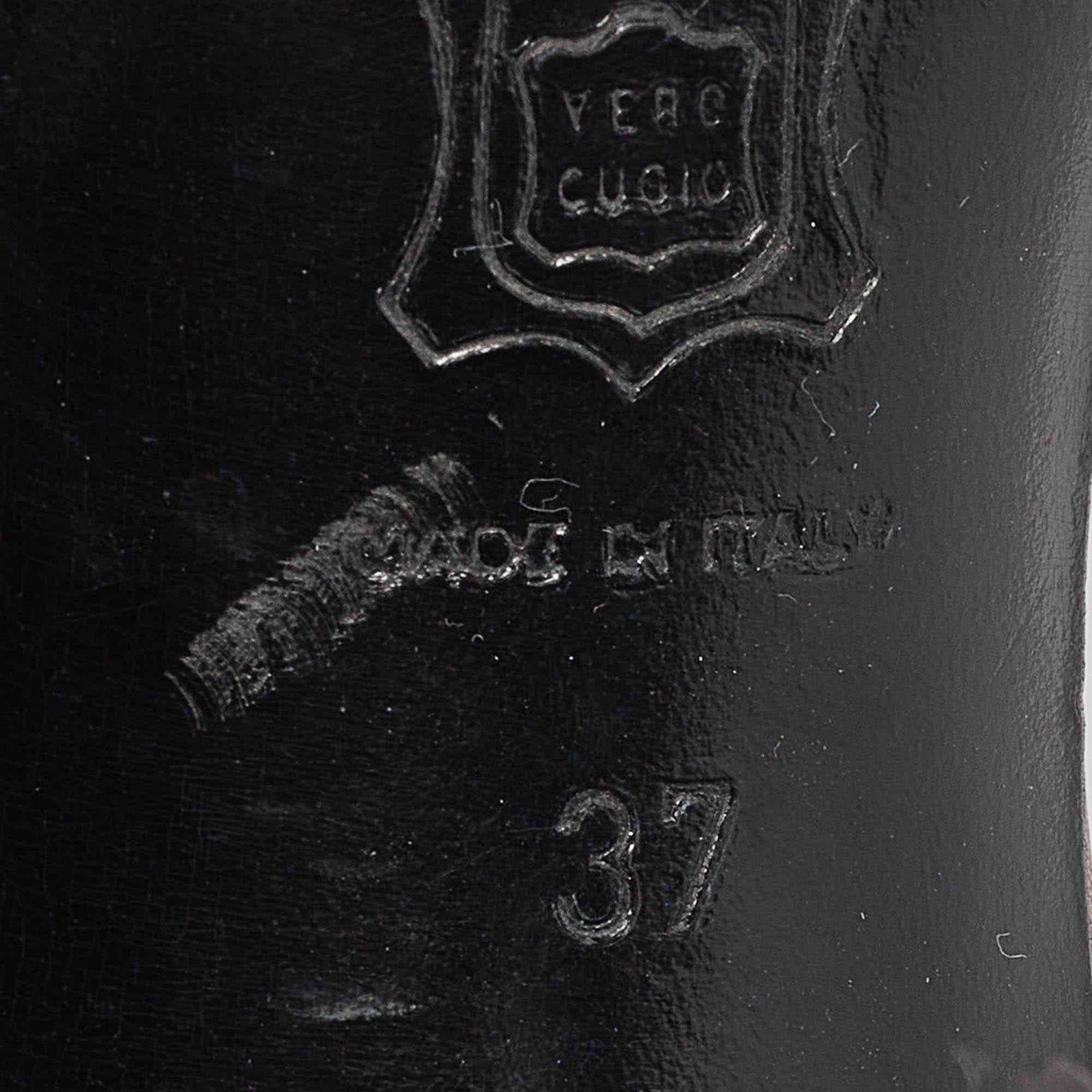 Pierre Hardy Sandali alla caviglia in pelle marrone misura 37 in vendita 3