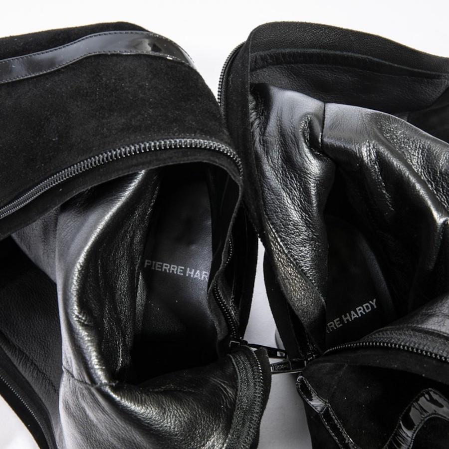 Pierre Hardy leather boots For Sale 2