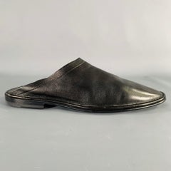 PIERRE HARDY Size 12 Black Leather Slip On Loafers