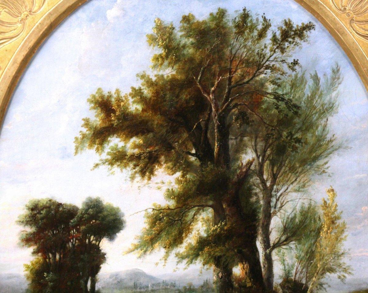 Old oil on canvas 