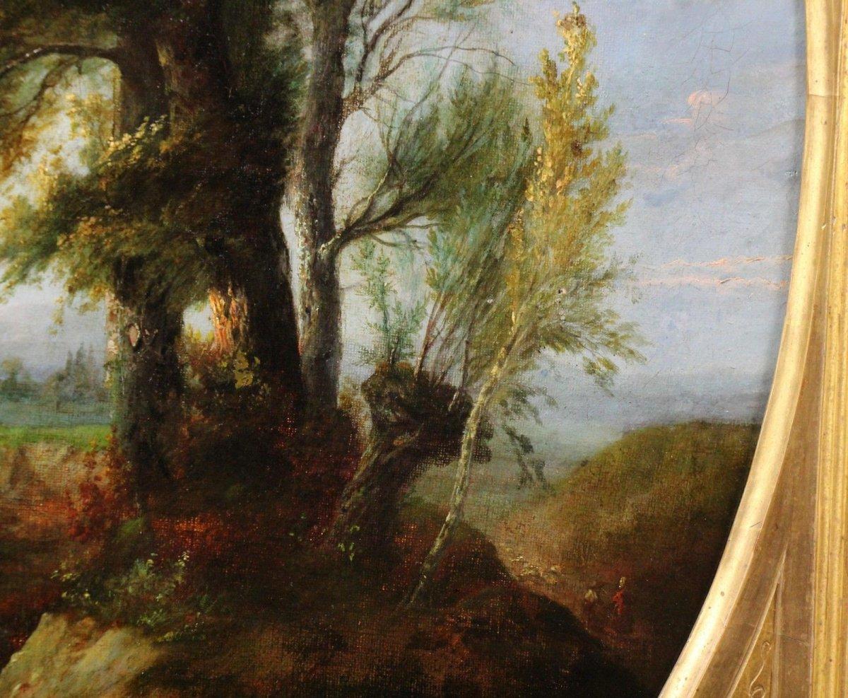 Old oil on canvas 