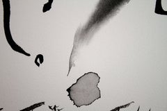 Pierre Henri Matisse C'est la question Linogravure moderne sur papier Non encadré