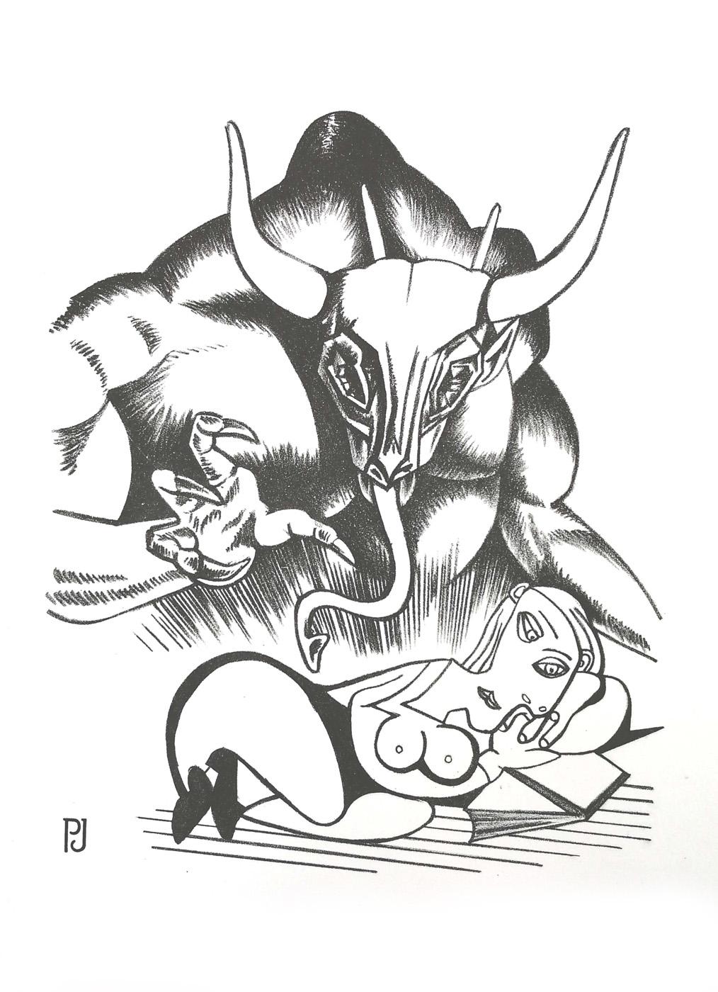 „Minotaure-Manga-A“ von Pierre Jacob