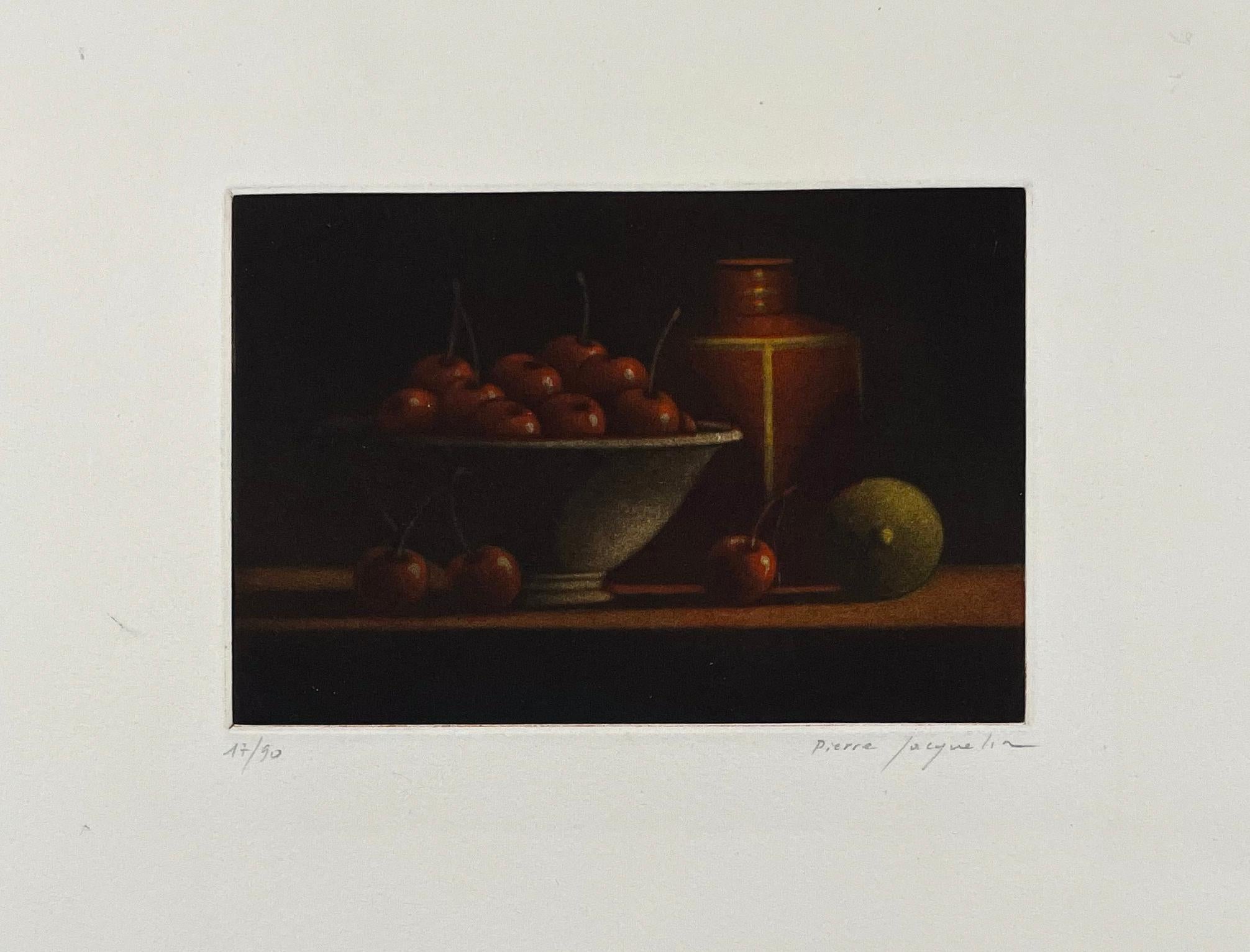 Untitled (Still Life with Fruit) - Print by Pierre Jacqueline