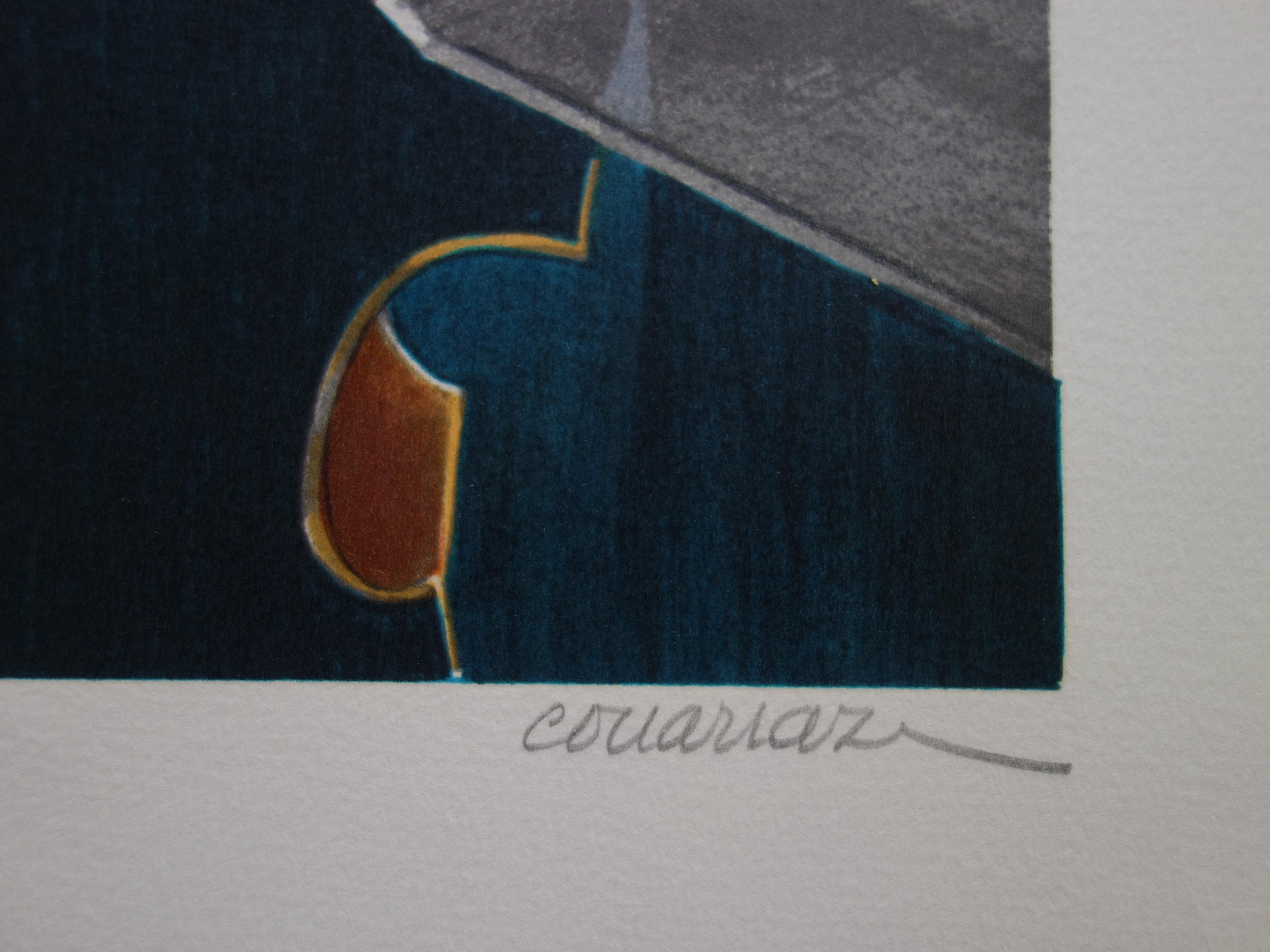 Jazz Swing - Original handsigned lithograph - Print by Pierre-Jean Couarraze