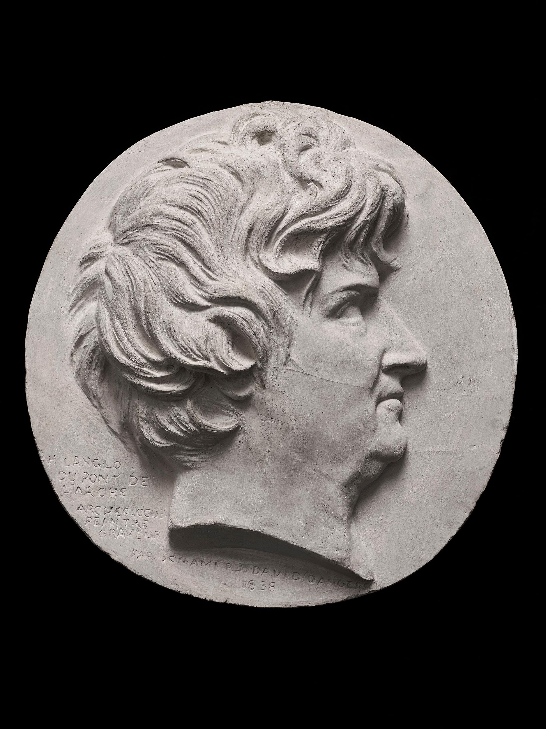 Pierre Jean David d
Angers Figurative Sculpture – Eustace-Hyacinthe Langlois, called Langlois de L
Arche