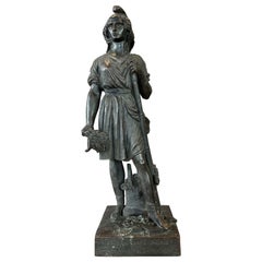 Pierre-Jean David d'Angers, La Liberté, sculpture en bronze, 1839