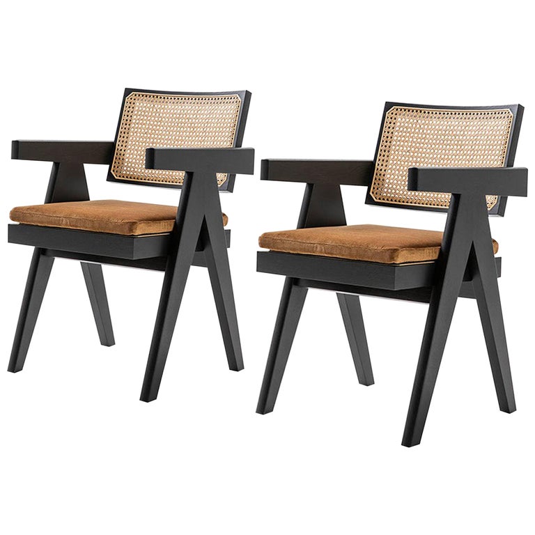 Pierre Jeanneret 051 Capitol Complex Office Chair by Cassina For Sale