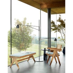 Pierre Jeanneret 051 Capitol Complex Bürostuhl mit Kissen von Cassina