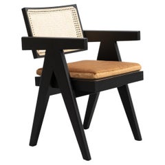 Pierre Jeanneret 051 Capitol Complex Office Chair with Cushion by Cassina