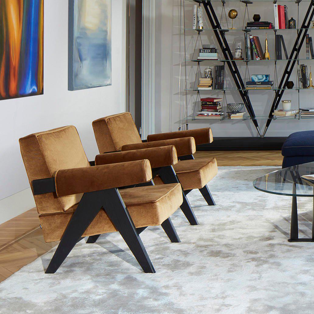 Pierre Jeanneret 053 Sillón Capitol Complex de Cassina en venta 5