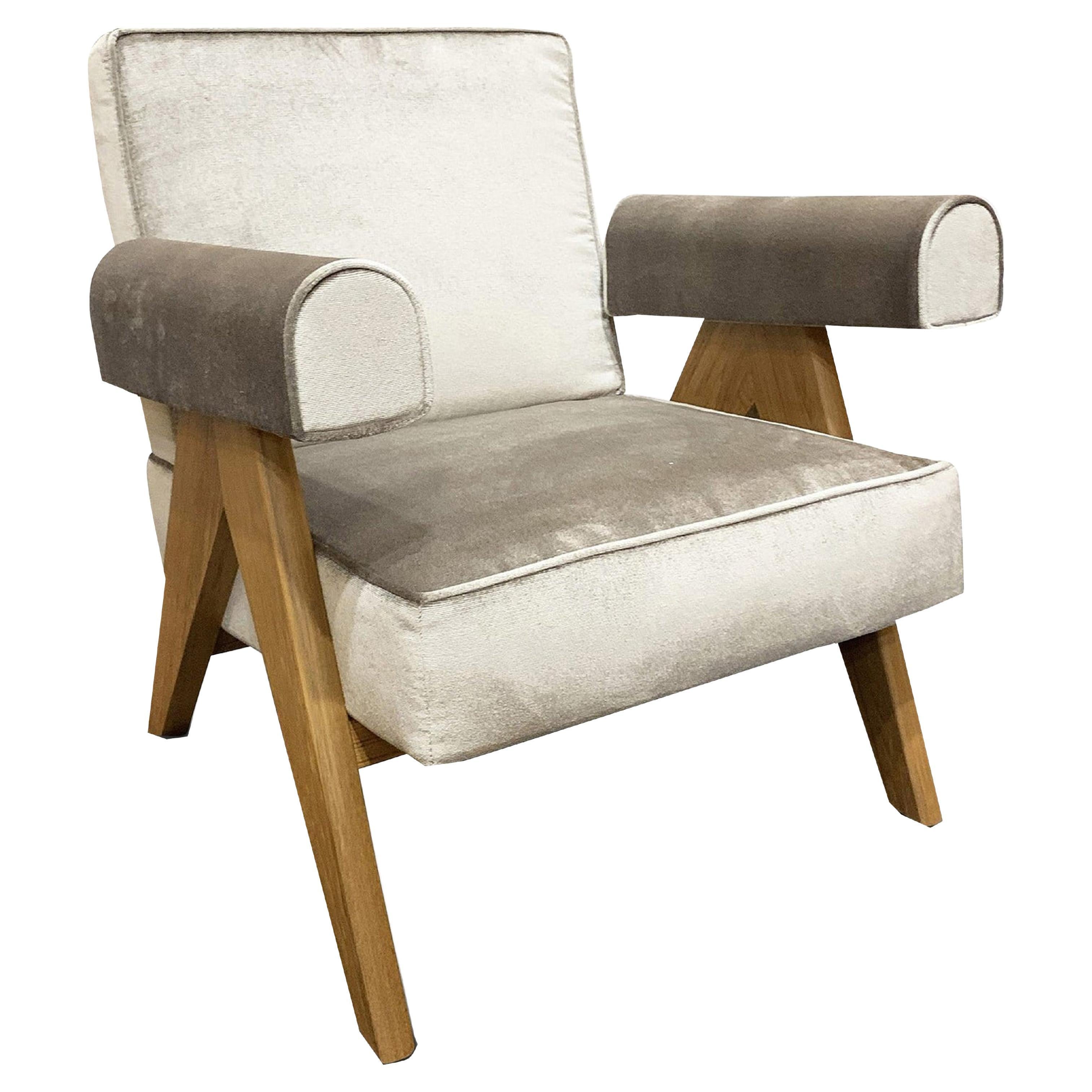 Pierre Jeanneret 053 Capitol Complex Armchair by Cassina