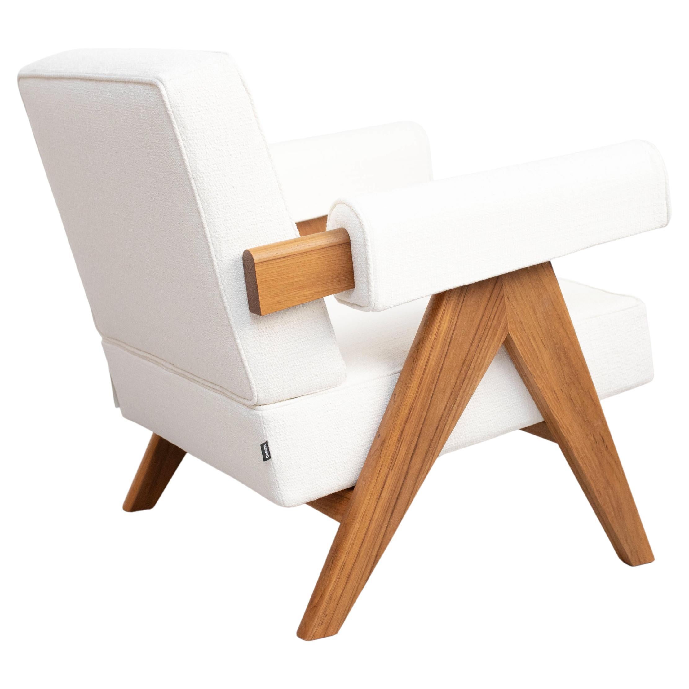 Pierre Jeanneret 053 Capitol Complex Armchairs by Cassina
