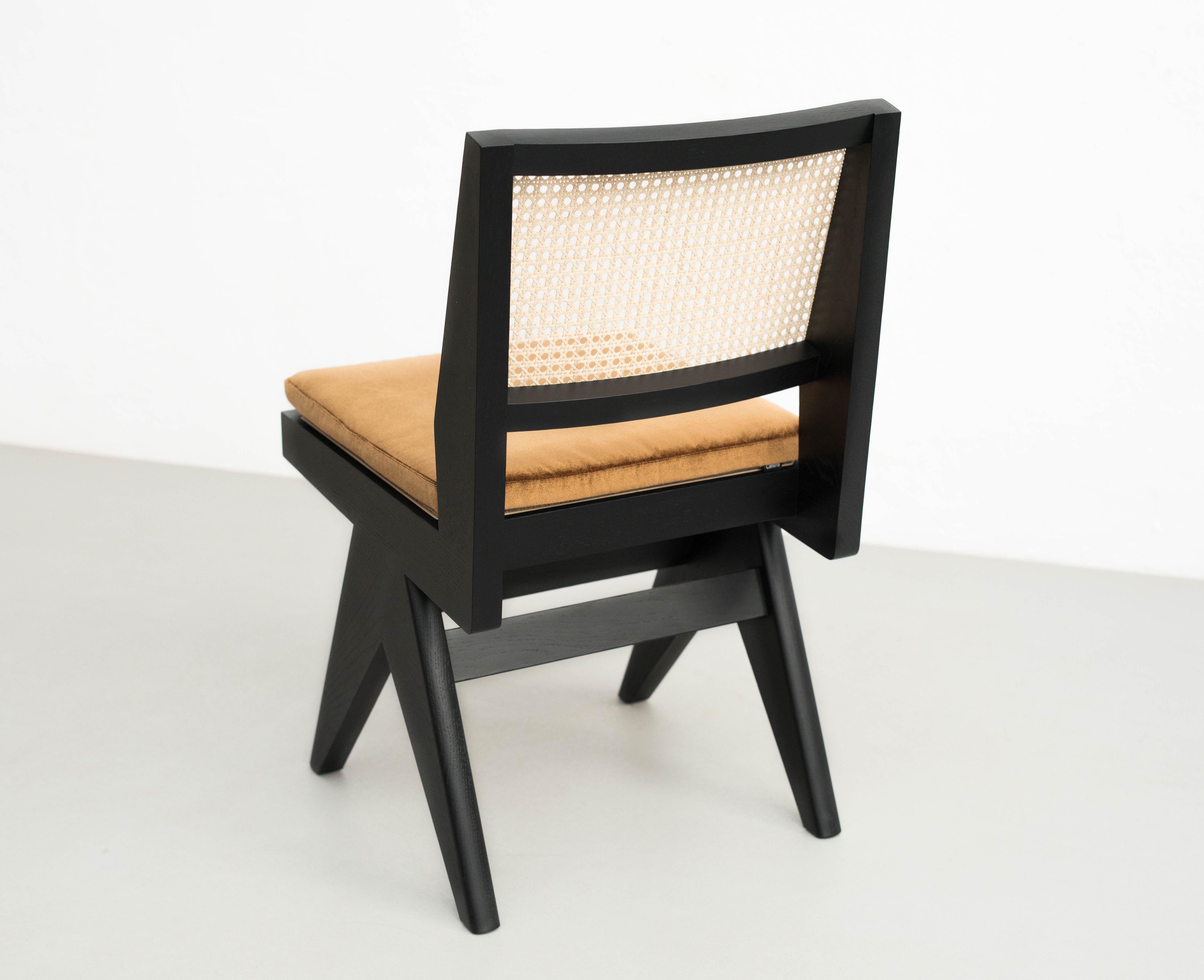 Pierre Jeanneret 055 Capitol Complex Chair with Cushion by Cassina  6