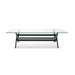 Pierre Jeanneret 056 Capitol Complex Table Black Stained by Cassina