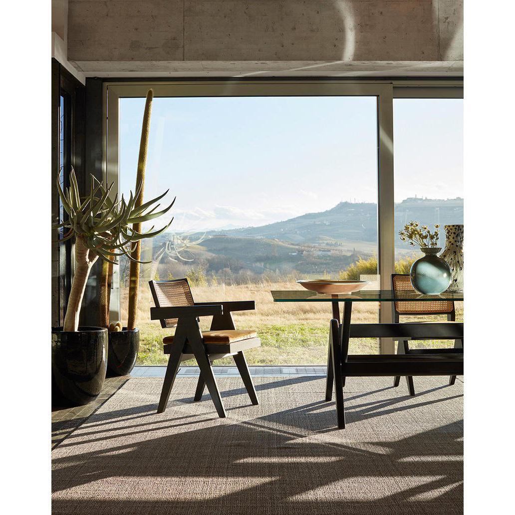 Mid-Century Modern Pierre Jeanneret 056 Capitol Complex Table teintée noire par Cassina en vente