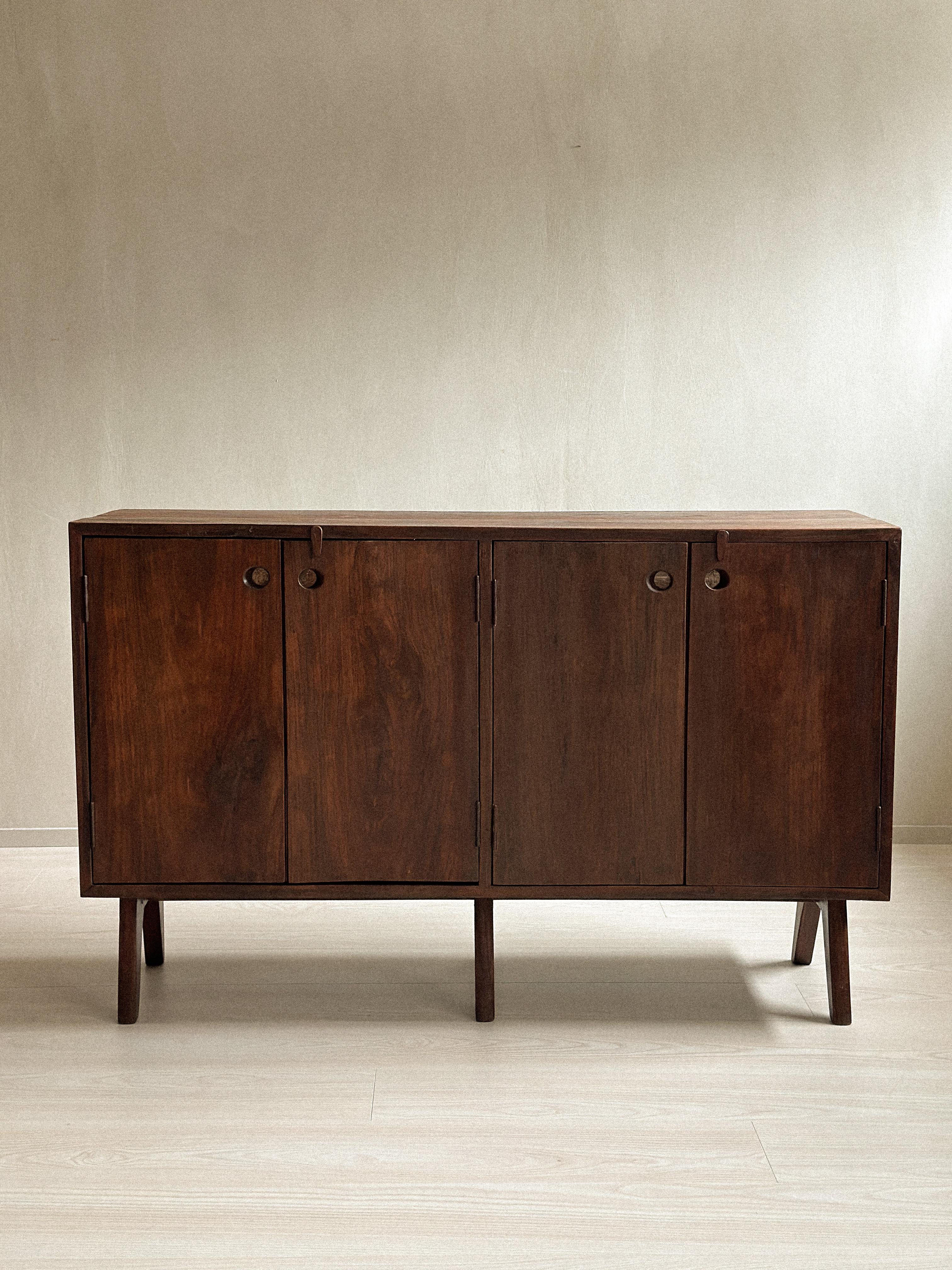 Indian Pierre Jeanneret '1896-1967' 'PJ-R-14-A' Storage Unit, India, 1950s