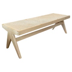 Pierre Jeanneret 1958 Civil Bench in Oak by Cassina