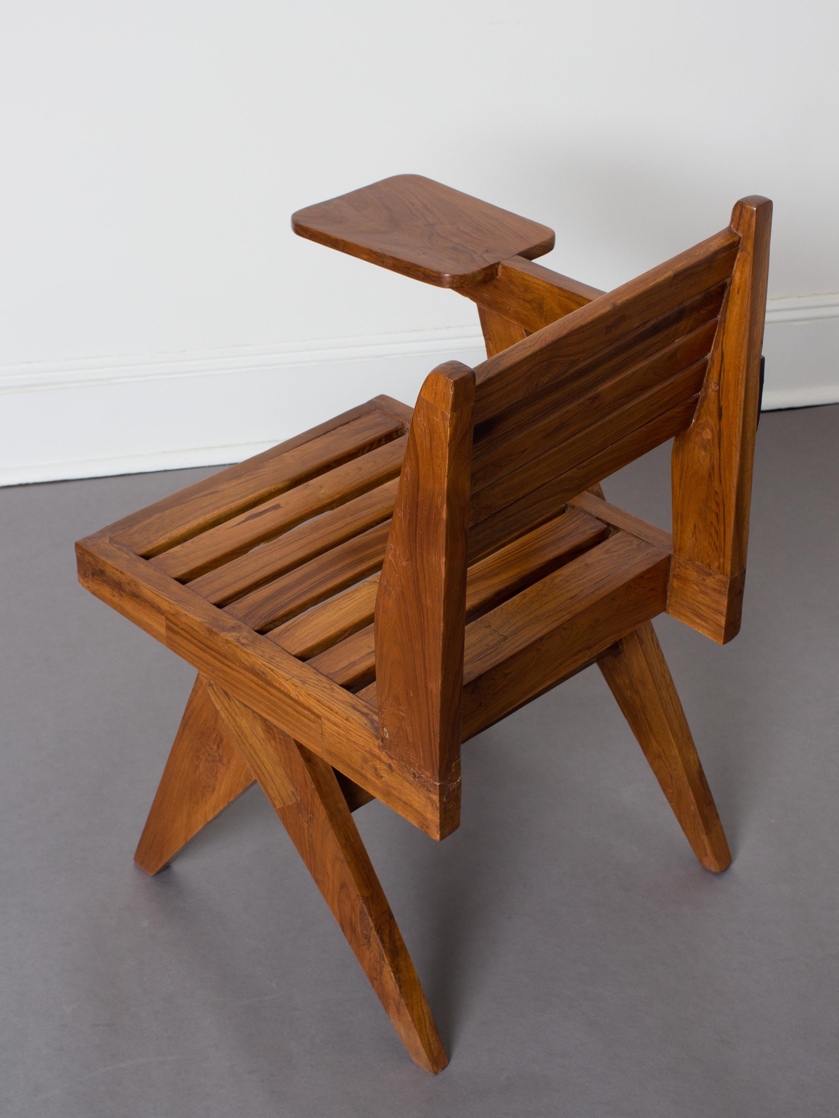 Mid-Century Modern Pierre Jeanneret, 1958 Single Armed Chair For Sale