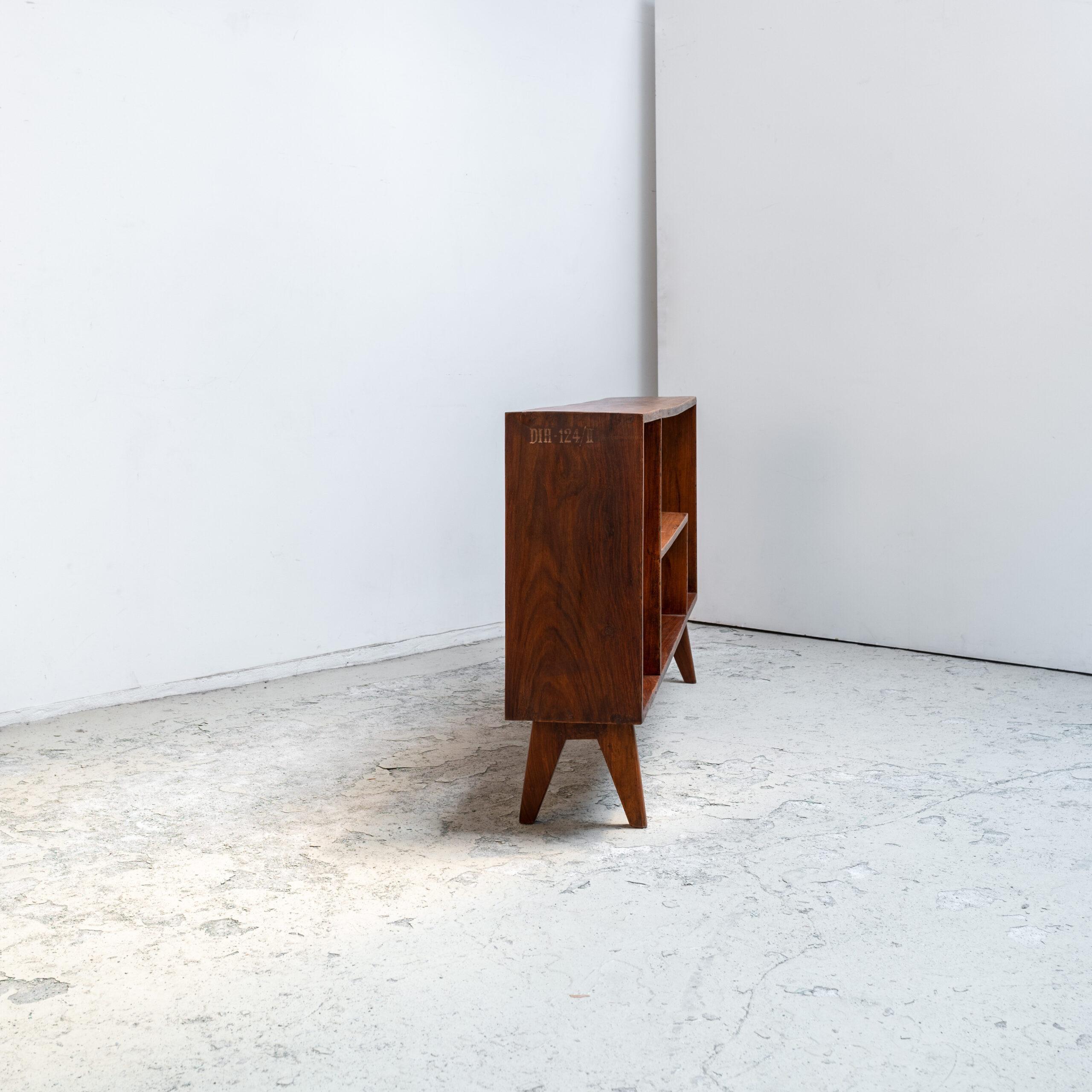 Indian PIERRE JEANNERET 3-Holes File Rack For Sale