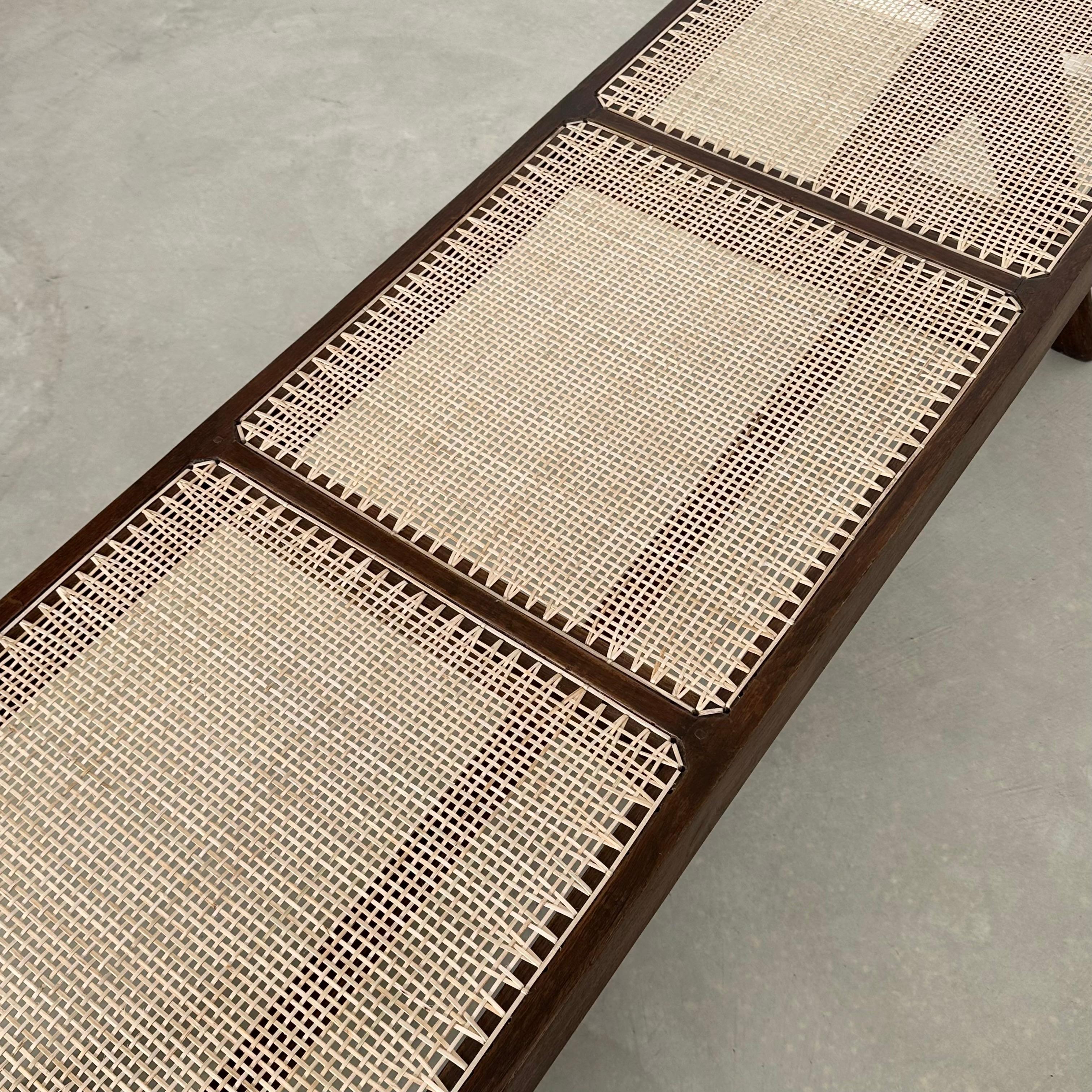 Indian Pierre Jeanneret A Leg Bench, 1950s Chandigarh For Sale
