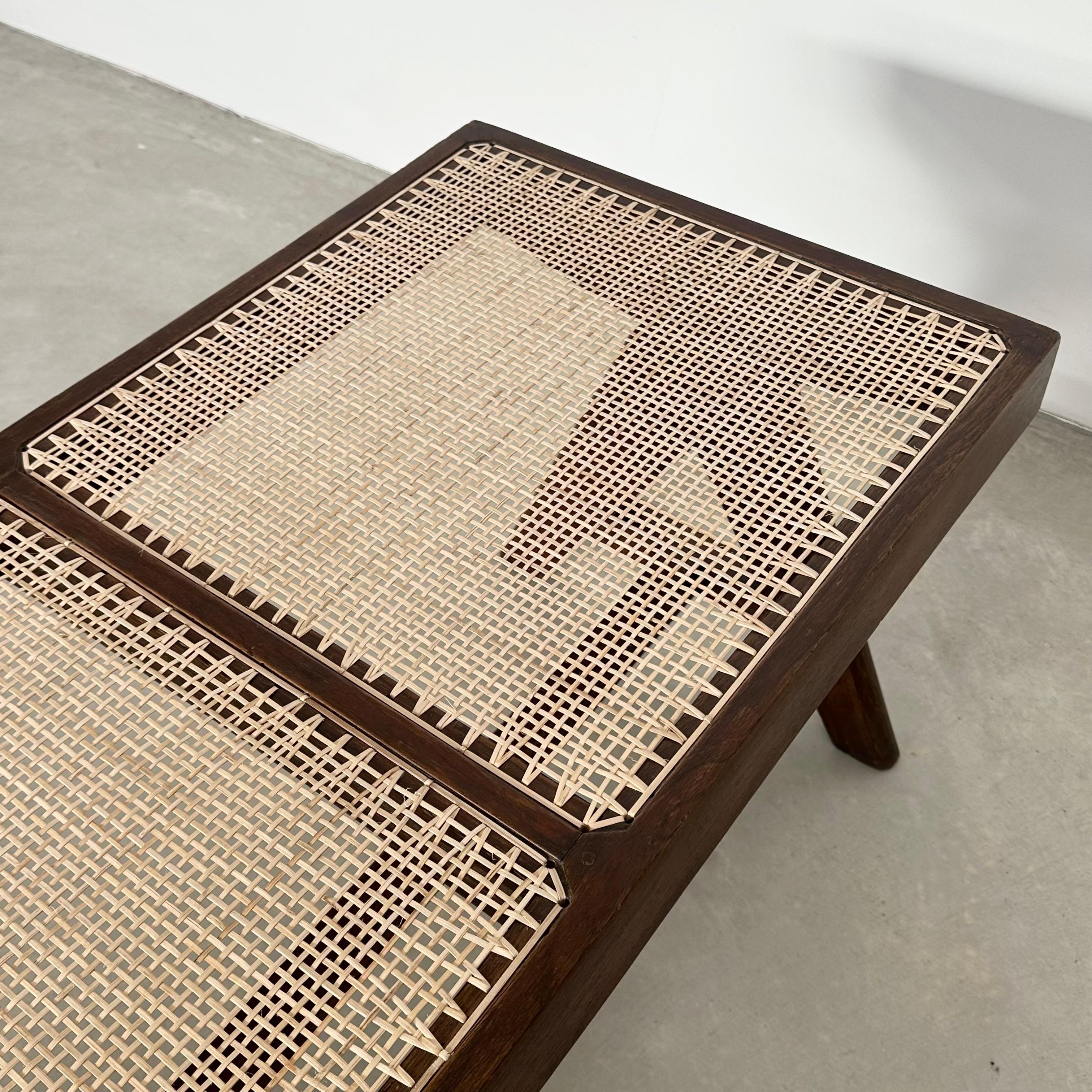 Pierre Jeanneret A Leg Bench, 1950s Chandigarh In Excellent Condition For Sale In Los Angeles, CA