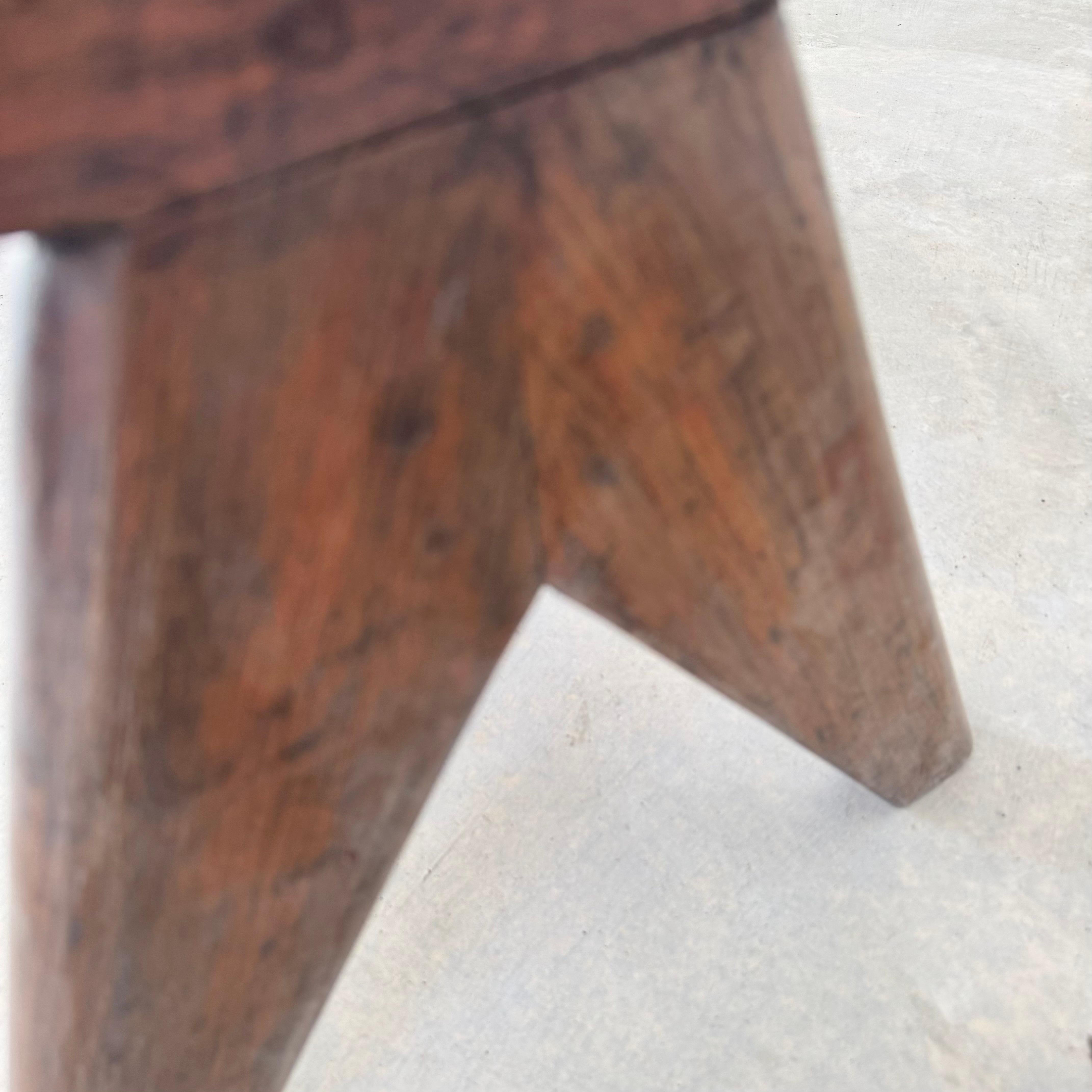Pierre Jeanneret A Leg Bench, 1950s Chandigarh For Sale 11