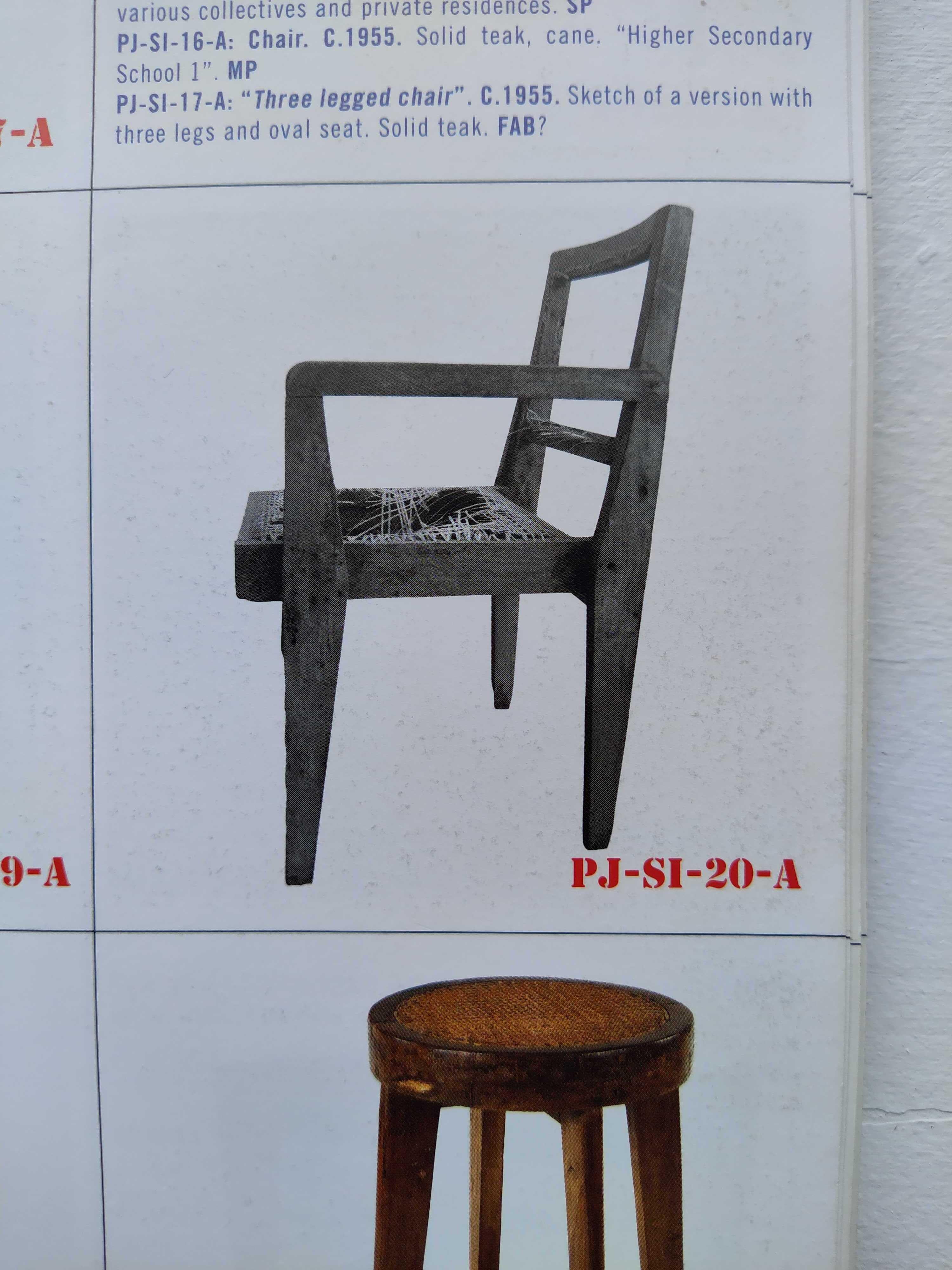 Paire de fauteuils Pierre Jeanneret de Chandigarh, vers 1955 en vente 9