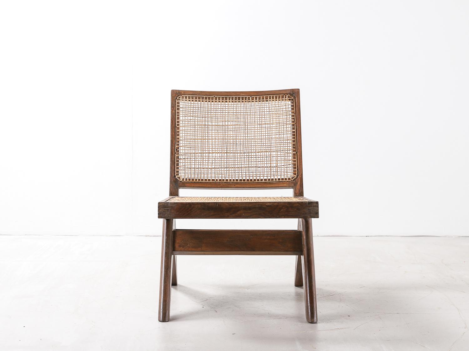 Fauteuil sans accoudoirs Pierre Jeanneret, modèle n° PJ-SI-35-A Bon état - En vente à London, Charterhouse Square