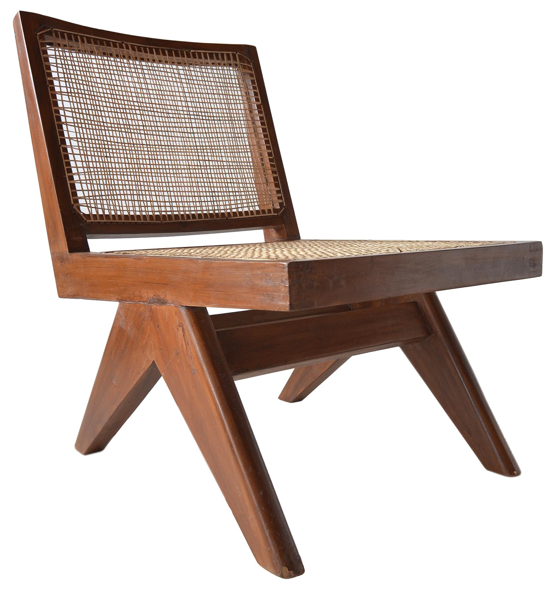 Sessel ohne Armlehne von Pierre Jeanneret 1