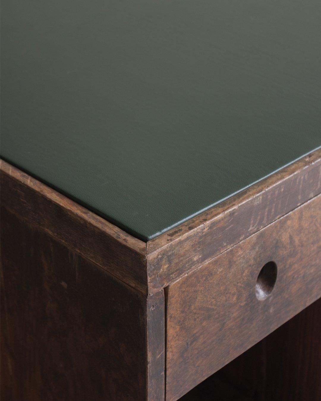 20th Century Pierre Jeanneret, Authentic PJ-BU-02-A Desk, circa 1957, Mid-Century Modern For Sale