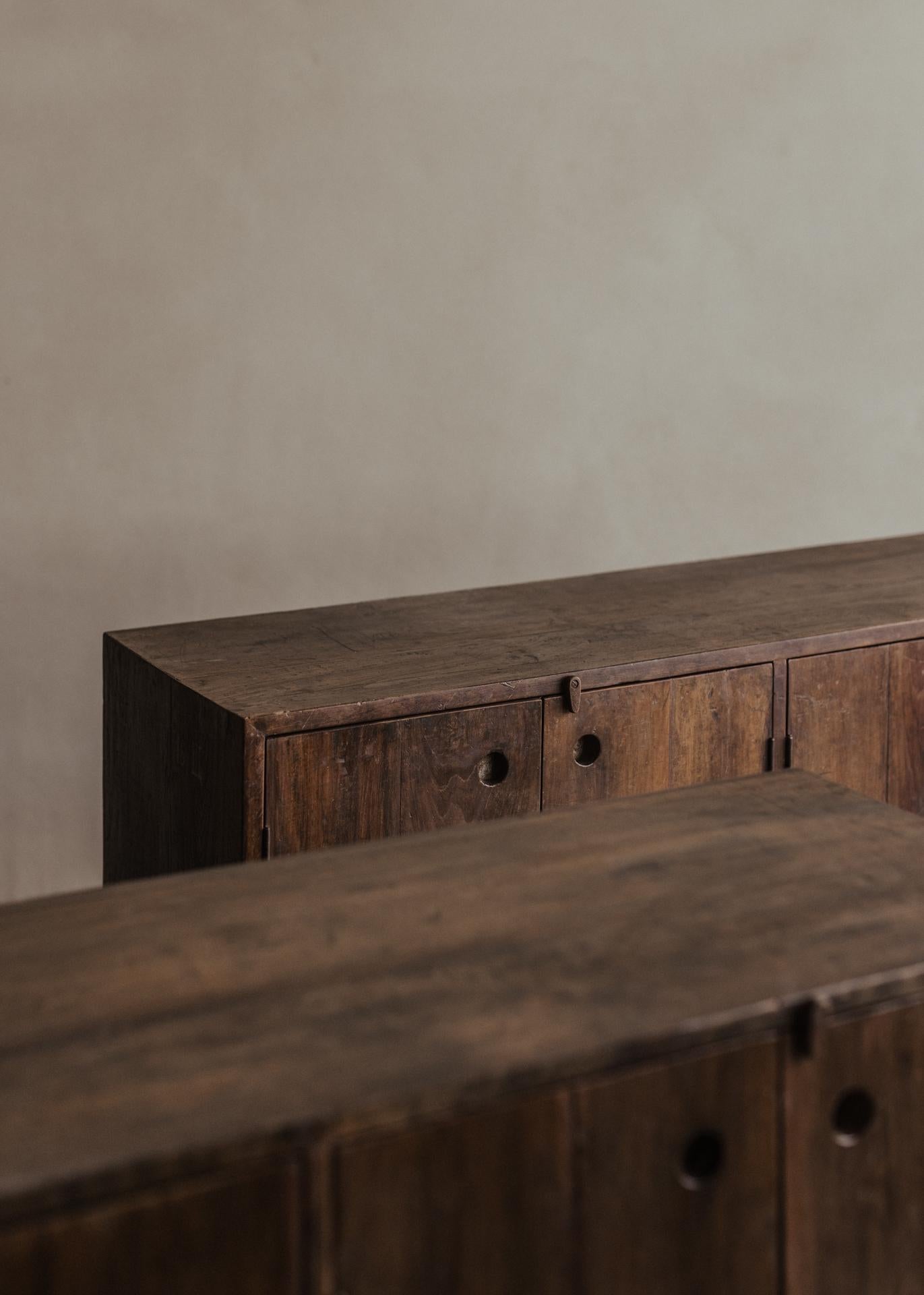 Pierre Jeanneret - Authentic PJ-R-14-A c. 1857–58 Low Cupboard For Sale 3