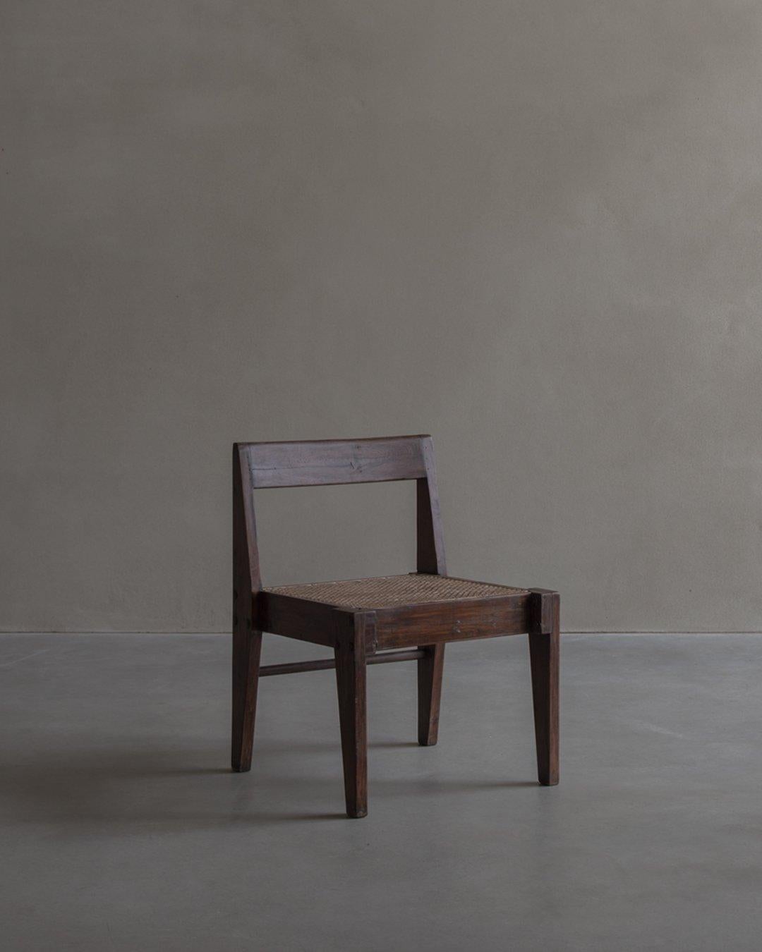 Pierre Jeanneret, Authentic PJ-SI-13-A, Demountable Chair, Circa 1955 For Sale 2