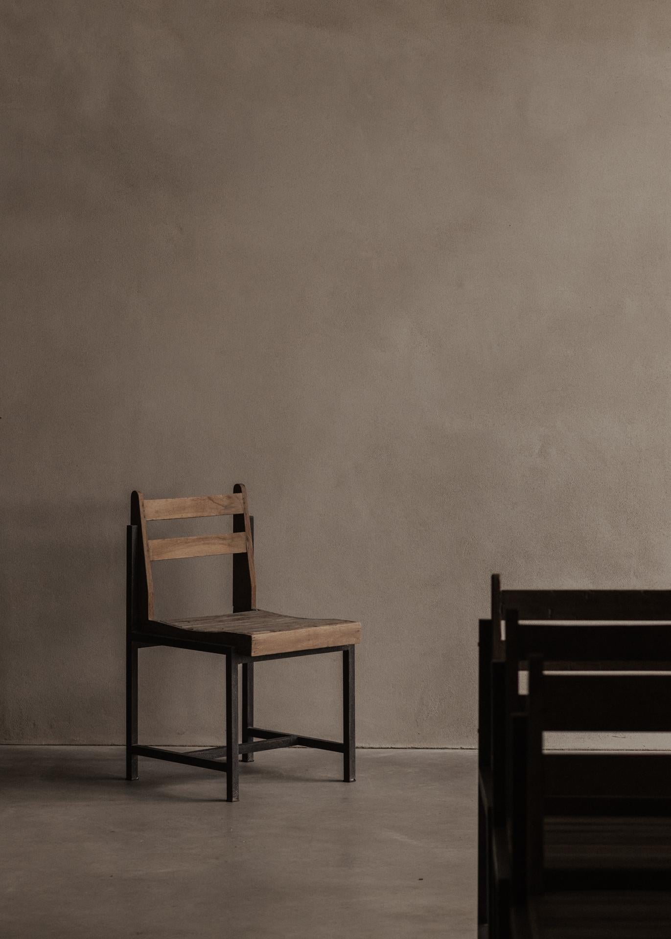 Pierre Jeanneret – authentischer PJ-SI-65-A-Stuhl, um 1960 im Angebot 5