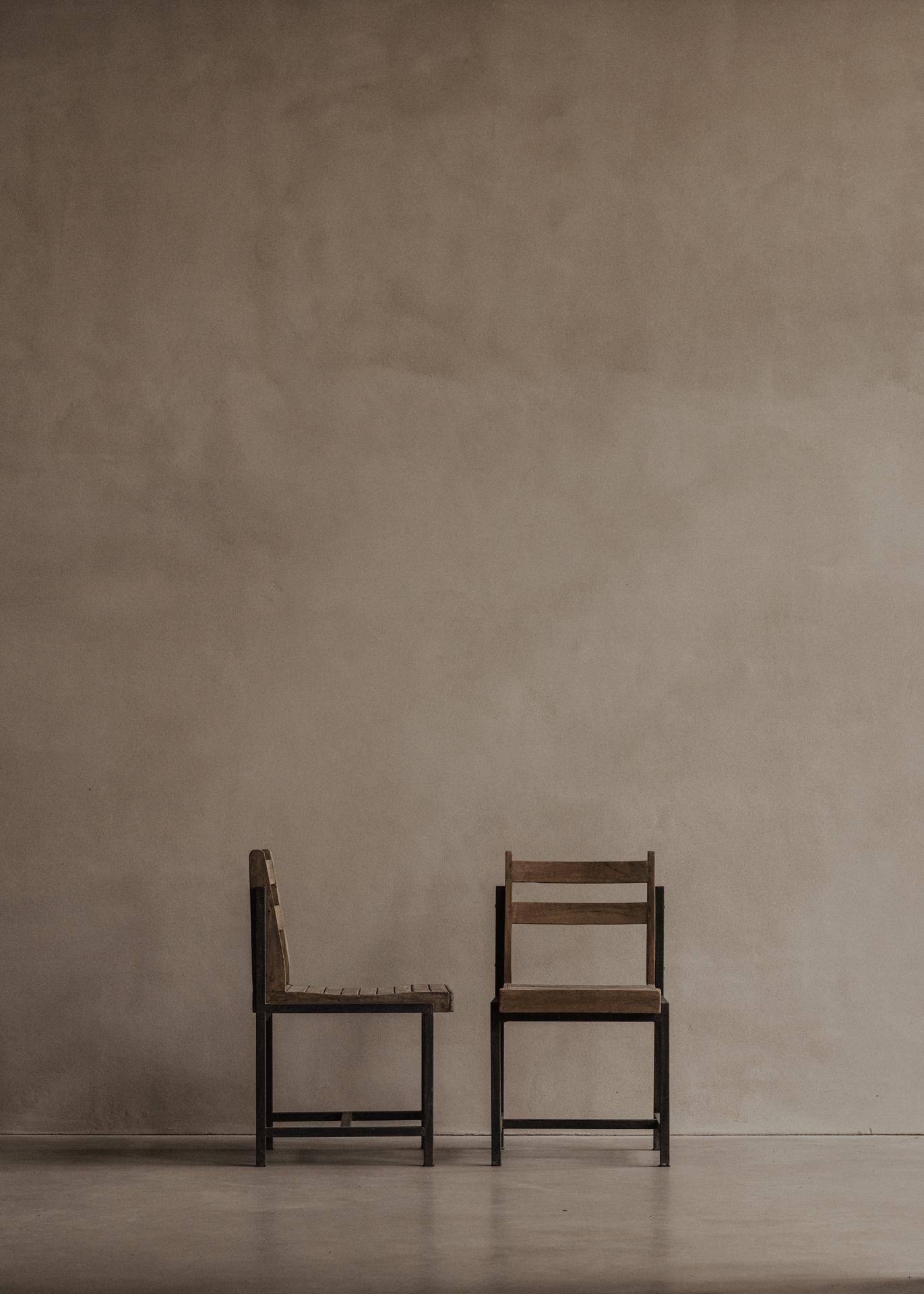 Pierre Jeanneret – authentischer PJ-SI-65-A-Stuhl, um 1960 (Eisen) im Angebot