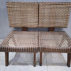 Pierre Jeanneret, Authentic Rare Lounge Chair, Chandigarh, 1956