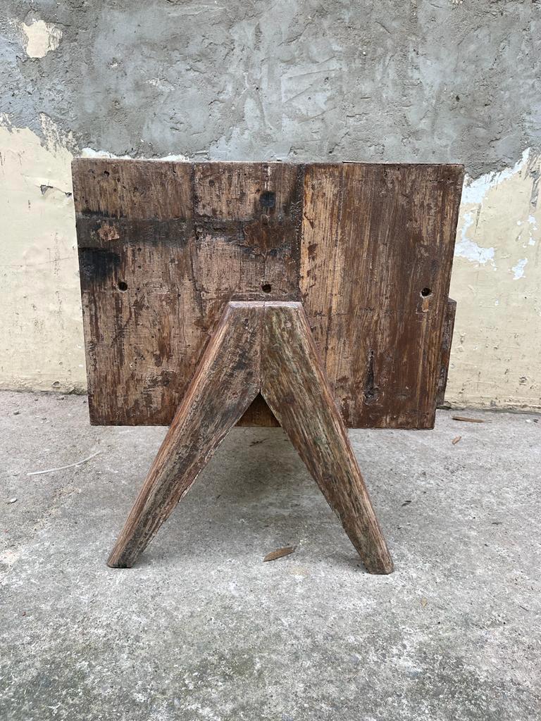 Pierre Jeanneret Bedside Tables PJ-050501 Chandigarh India, Circa 1955 For Sale 7